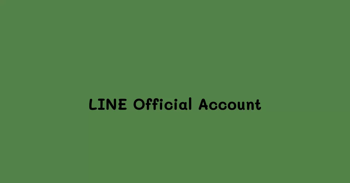 LINE Official Account